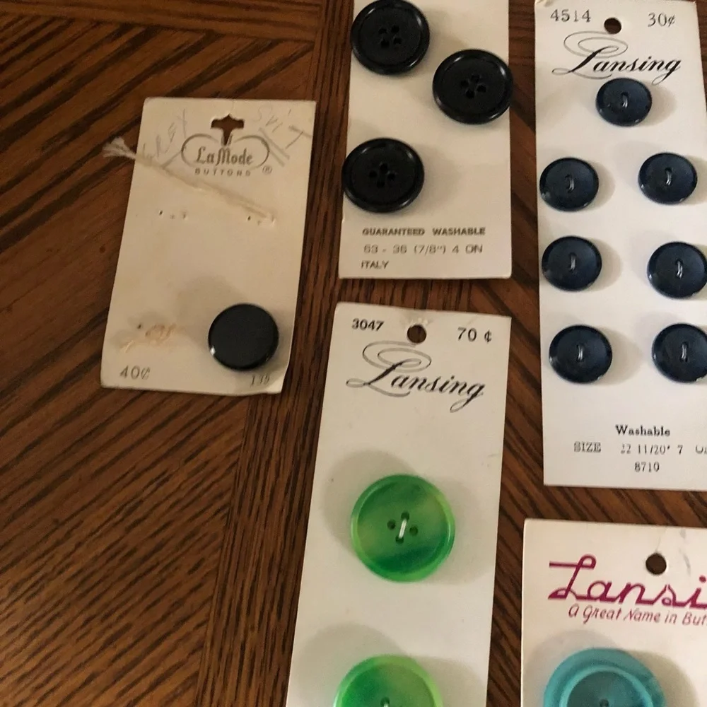 Vintage Button Assortment